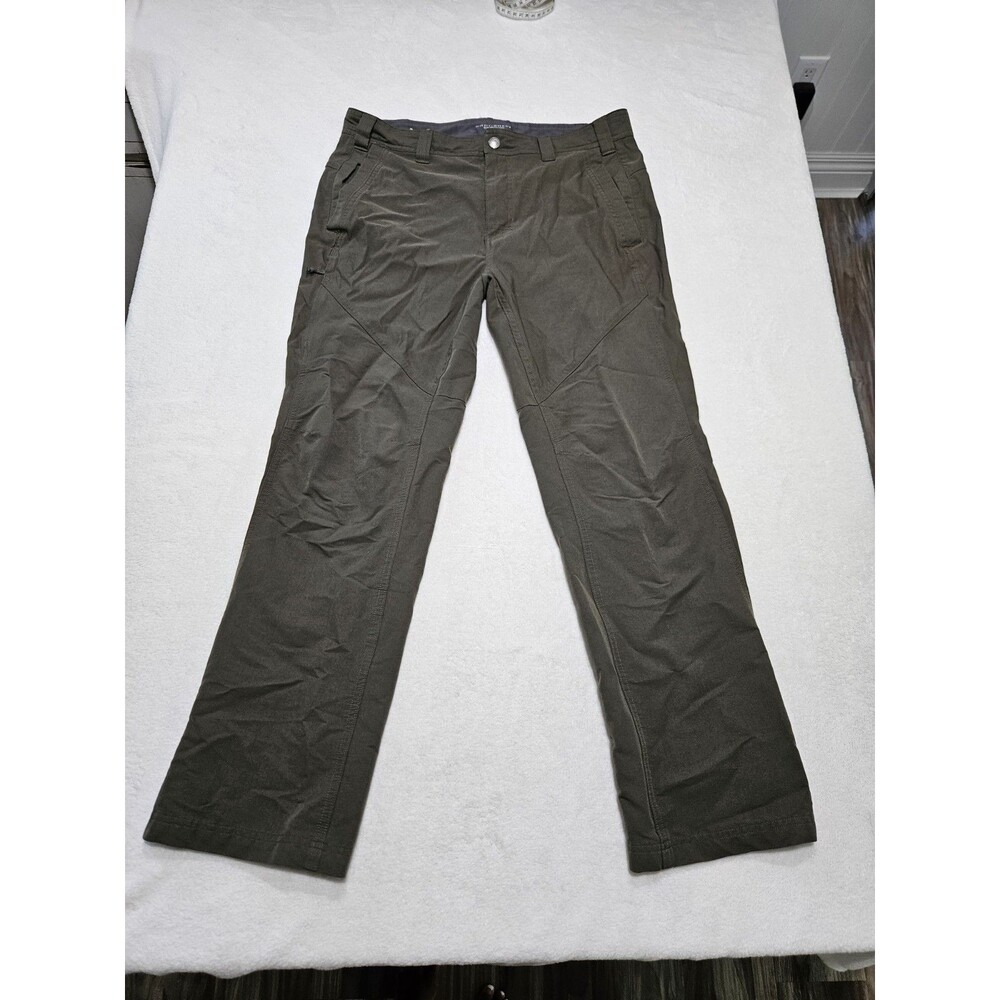 Columbia Omni-Shade Sun Protection Nylon Gray Men's Camping Hiking Pants 34W 30L